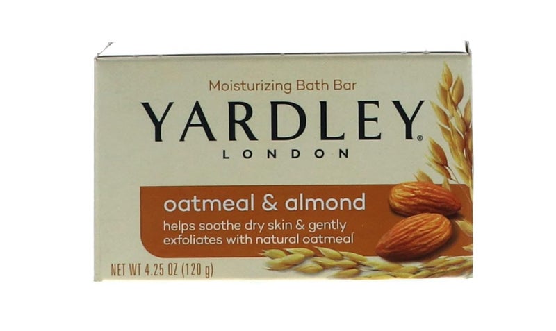 AB Yardley of London Naturally Moisturizing Bar Soap Oatmeal Almond 2 ea - Image 1