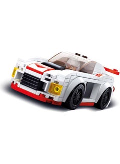 Sluban Car Club Race Car White 152 Pieces  - Image 2