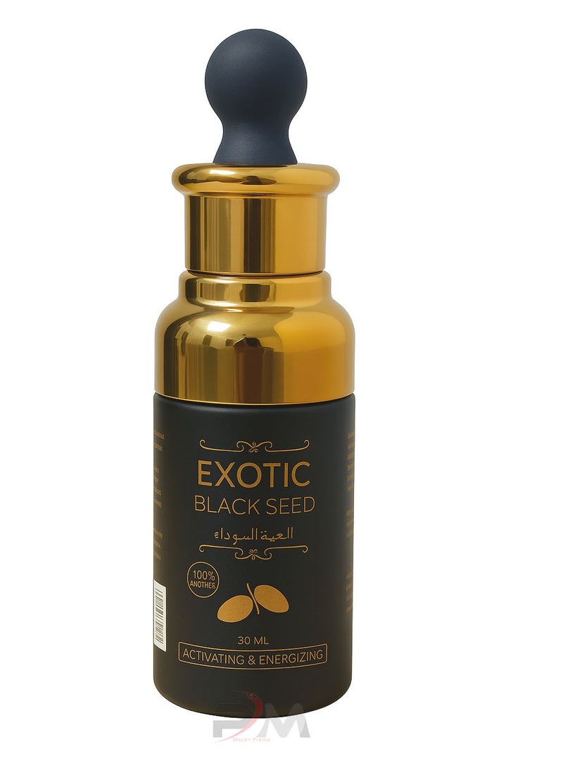 Exotac Black Seed Oil,100% Organic Activating & Energizing - 50ML - Image 1