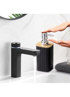 QSHOP QSHOP Soap Dispenser – A Touch of Elegance with Astras Design Soap Dispenser with Shiny Look Adds a Sophisticated Touch to Your Bathroom  - Image 4