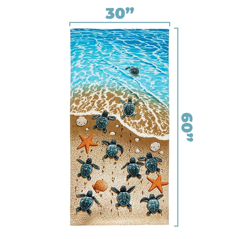 داهود دايركت منشفة شاطىء مصنوعة من القطن - Image 4