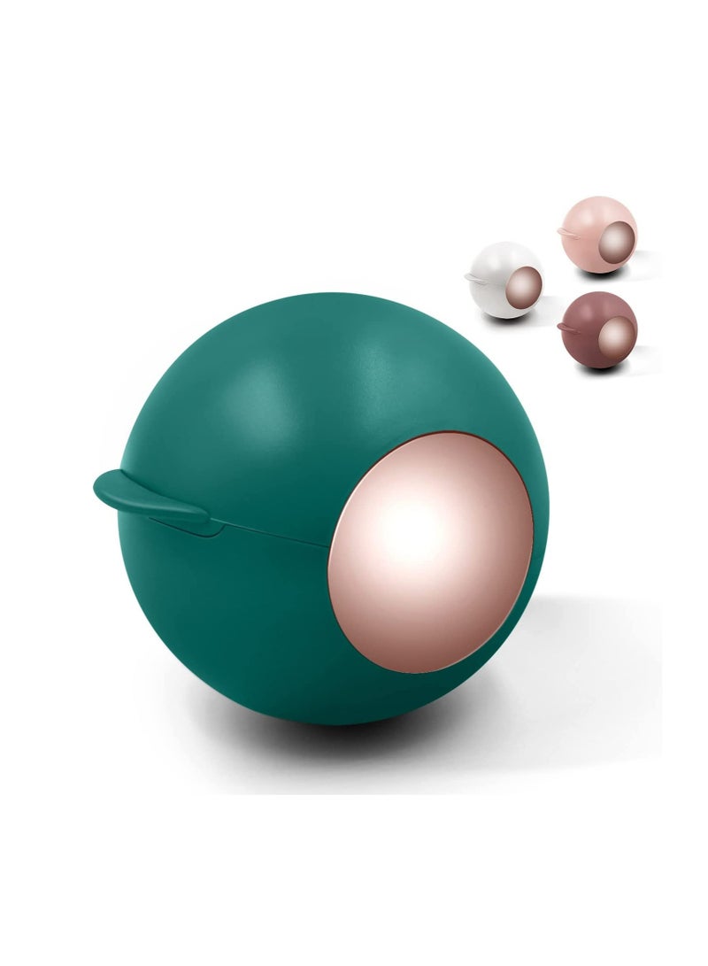 Arabest Reusable Pet Hair Lint Roller - Washable Lint Remover for Clothes, Portable Travel Household Hair Remover | Unique Green & Rose Gold Design, Efficient Pet Hair & Debris Removal (Green) - Image 1