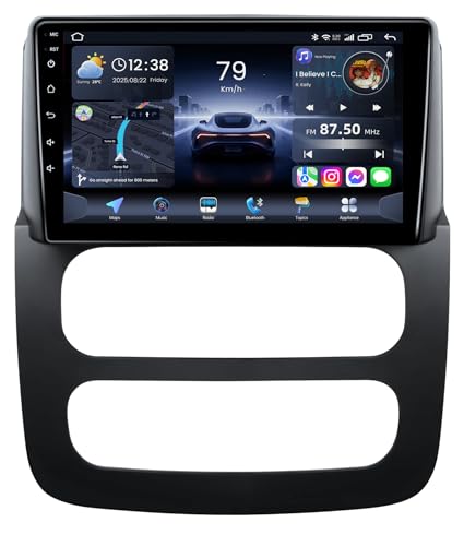 Jerqry Car Radio for Dodge Ram 1500 2500 3500 2002 2003 2004 2005 9 Inch 1280x800 Touchscreen Upgrade Bluetooth 5.0 Wireless CarPlay/Android Auto 5GWiFi GPS FM/RDS 1080P Backup Camera - Image 1