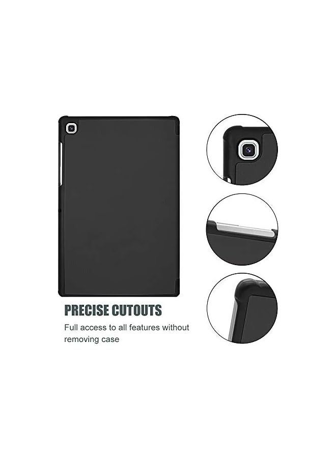 erorex Galaxy Tab S5e 10.5 2019 T720 T725 T727 Case, Slim Light Cover Stand Hard Shell Folio Case for 10.5 Inch Galaxy Tab S5e Tablet SM-T720 (Wi-Fi) SM-T725 (LTE) SM-T727 2019 Release –Black - Image 2
