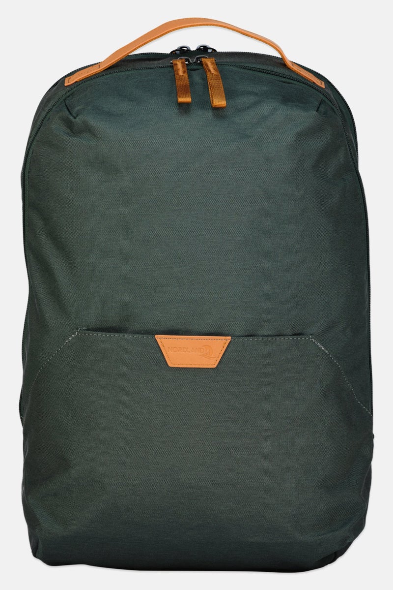 Nordland Men Brand Logo Backpacks 47 H x 38 L x 18 W cm, Green/Brown - Image 1