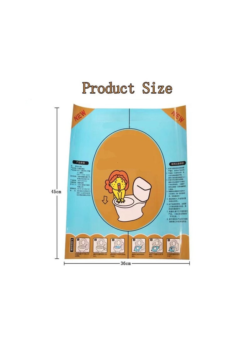 5-Pieces High Pressure Manual Unclog  Nightstool Sticker,Toilet Polyethylene Sticker,Transparent Sticker Toilet Dredging Post Household Portable Accessories Toilet Cleaning Tools  - Image 5