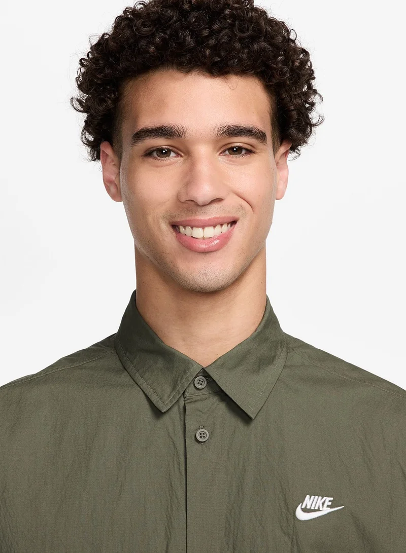 Nike Nsw Club Button-Down Shirt