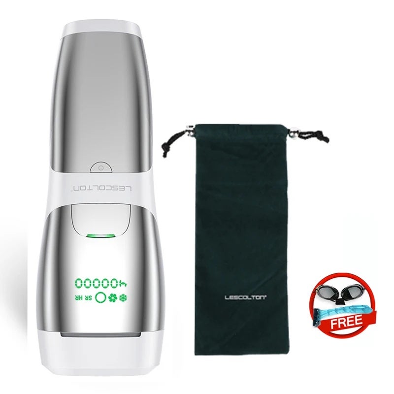 ليسكولتون جهاز إزالة الشعر بالليزر Lescolton Sapphire Crystal IPL Epilator Permanent Hair Removal Cool Painless Photoepilation for Men Women Electric Depilador - Image 1