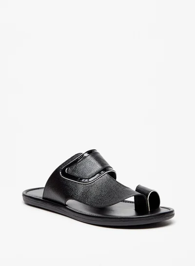 shoexpress Textured Slip On Arabic Sandals