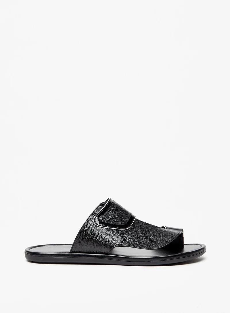 shoexpress Textured Slip On Arabic Sandals