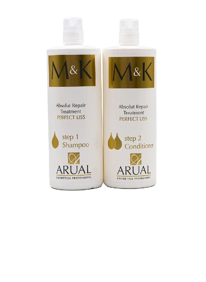 And conditioner and conditioner after protein and keratin from MKK 1000 ml