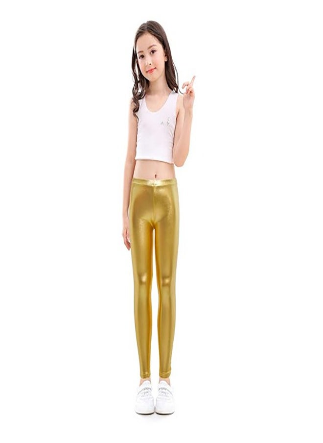 Ghils - Girls disco leather leggings - Image 1