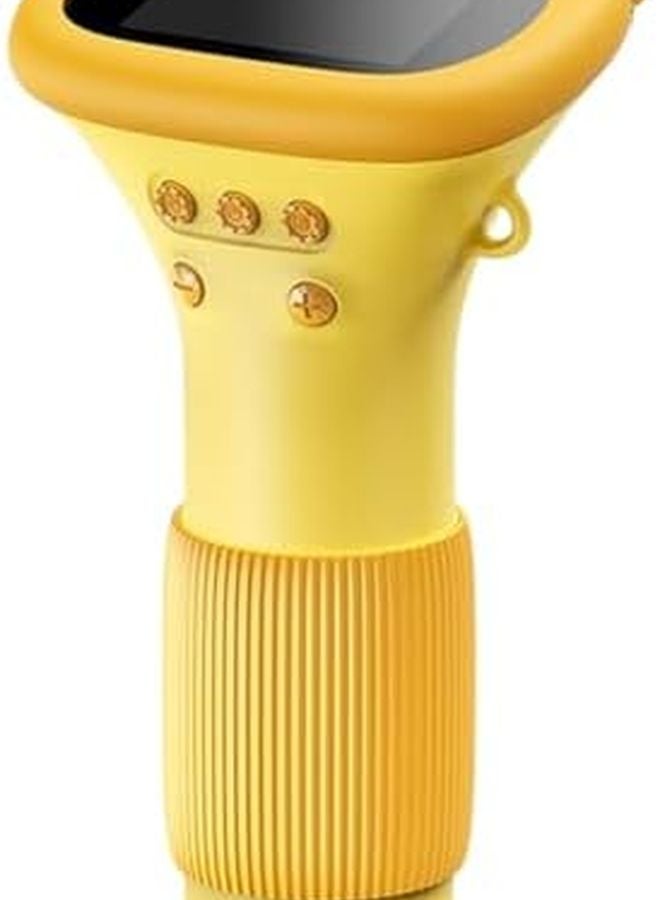 مجهر رقمي أبيض للأطفال، تكبير 100x، شاشة IPS عالية الدقة 2 ميجابكسل، ذاكرة مدمجة - Image 2