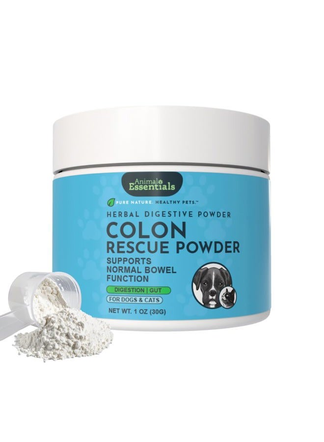 Animal Essentials Colon Rescue Powder Herbal Supplement, 30g - Image 1