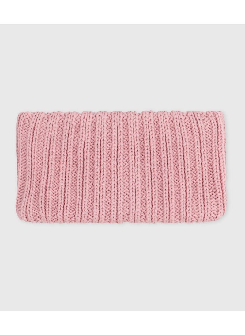 Petit Bateau Babies' fleece-lined knitted snood - Image 2