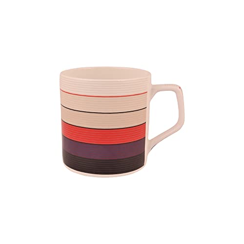 LVOOK CTPL Coffee Mug Director,Hamilton-1004,Bone China Coffee Mug Set, 220ml, Set of 6, Multicolour 6 Pcs. Coffee Mugs - Image 2