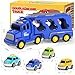 FunMission Toddlers City Truck Toys for Kids 39 Year Old5 in 1 Friction Power Vehicle Car for 3 4 5 6 7 Years Old Boys GirlsCarrier Truck Transport Toys for Christmas and Birthday Gifts - Image 4