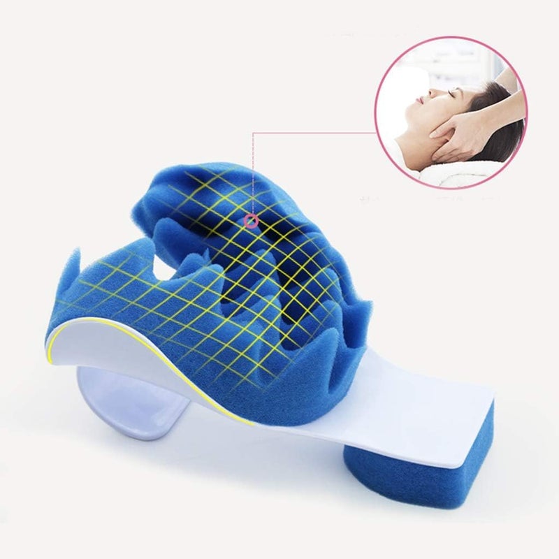 MUGATH Neck CloudNeck StretcherNeck and Shoulder Relaxer Cervical Traction Device for Pain ReliefCervical Spine Alignment Chiropractic PillowNeck Stretcher Neck and Shoulder Relaxer Head Pillow - Image 5