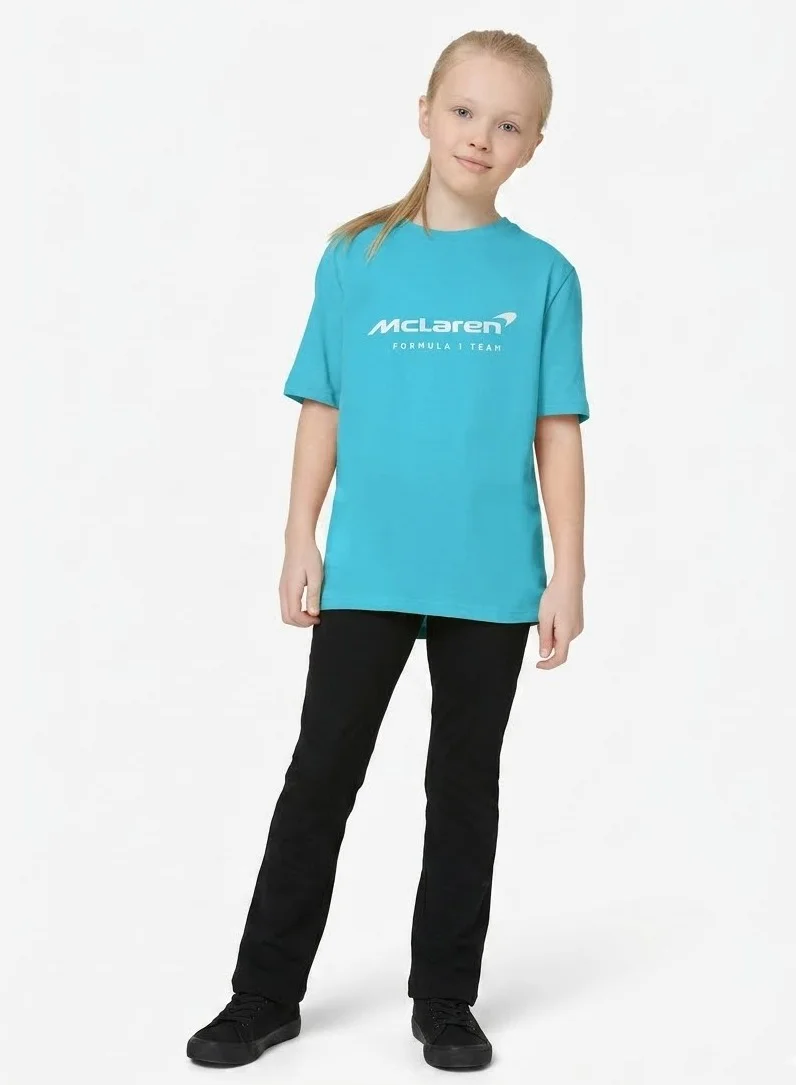 Mclaren MCLAREN JUNIOR MIAMI NEON LOGO T-SHIRT