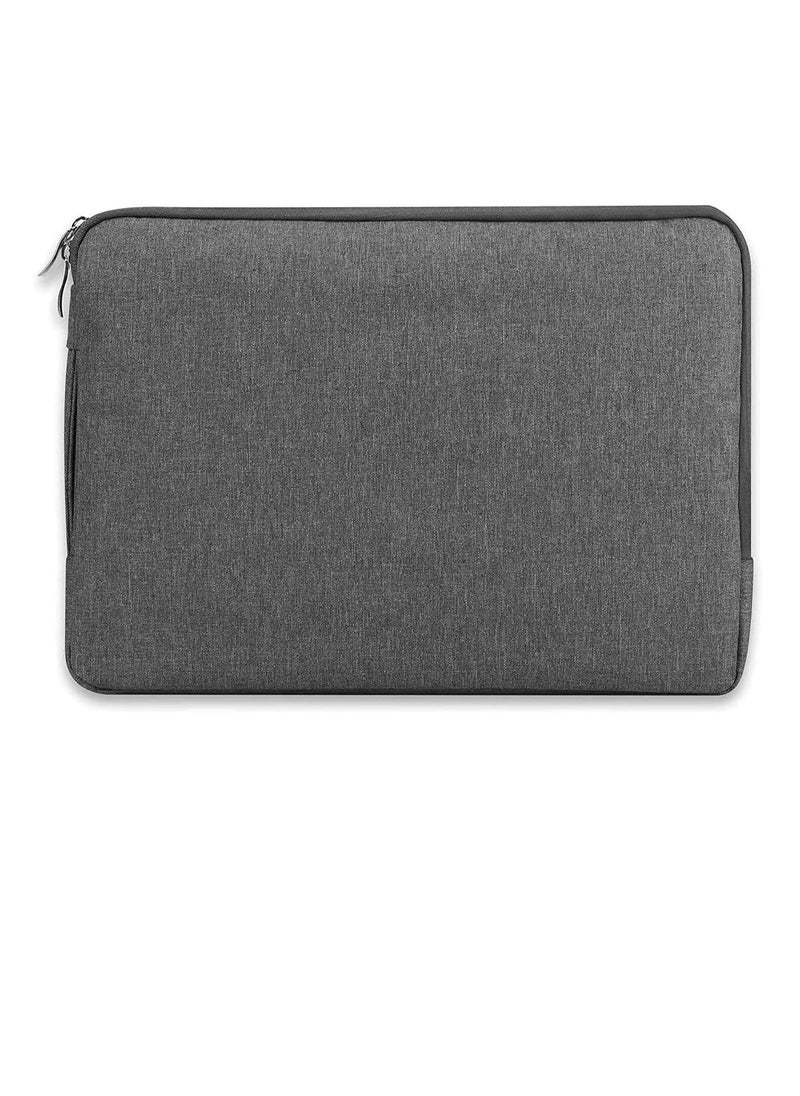 Generic Laptop Sleeve Case for 2022 MacBook Air 13.6 inch with Apple M2 Chip and 2022 MacBook Pro 13.3 inch with Apple M2 Chip Accessory Traveling Carrying Canvas Bag Cover Simple Case (Gray)  - Image 3