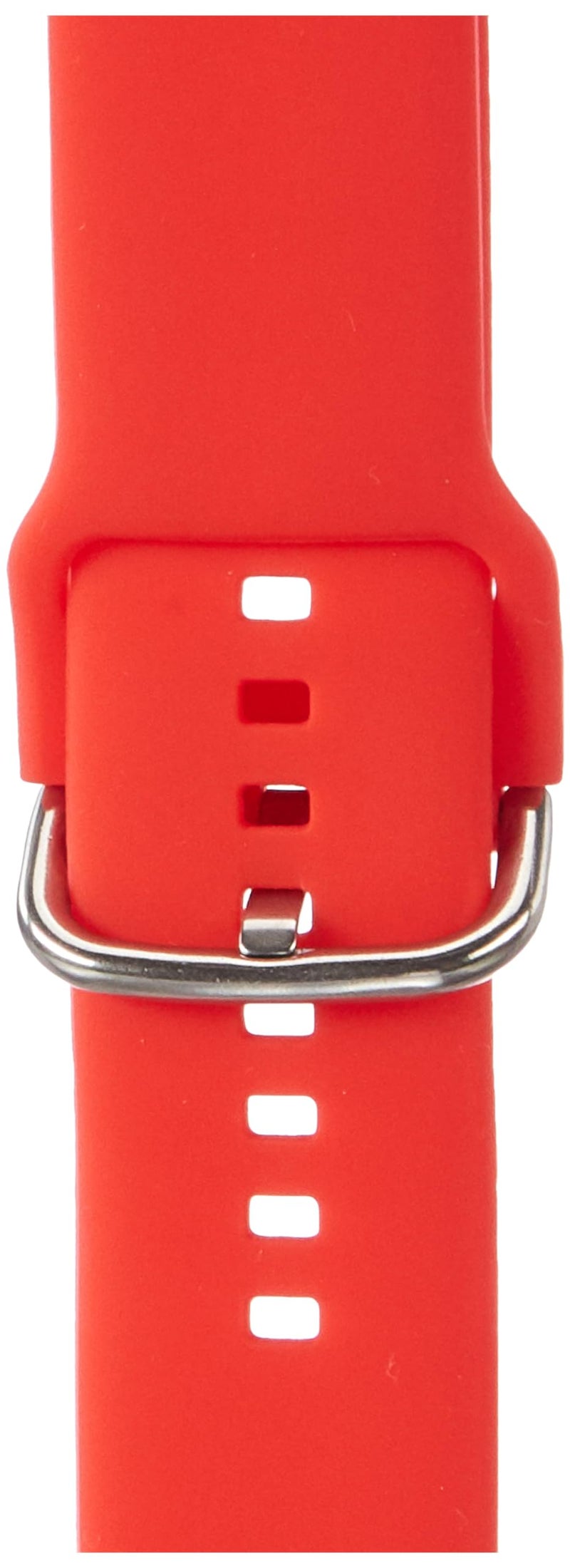 Printme 22 MM Smartwatch Belt, Band, Straps, Classic Buckle, Soft Comfortable, Compatible for Samsung Watch, Noise Colorfit, Boat, FIreboltt, Amazefit GT, [Universal Compatibility] (Red) - Image 5