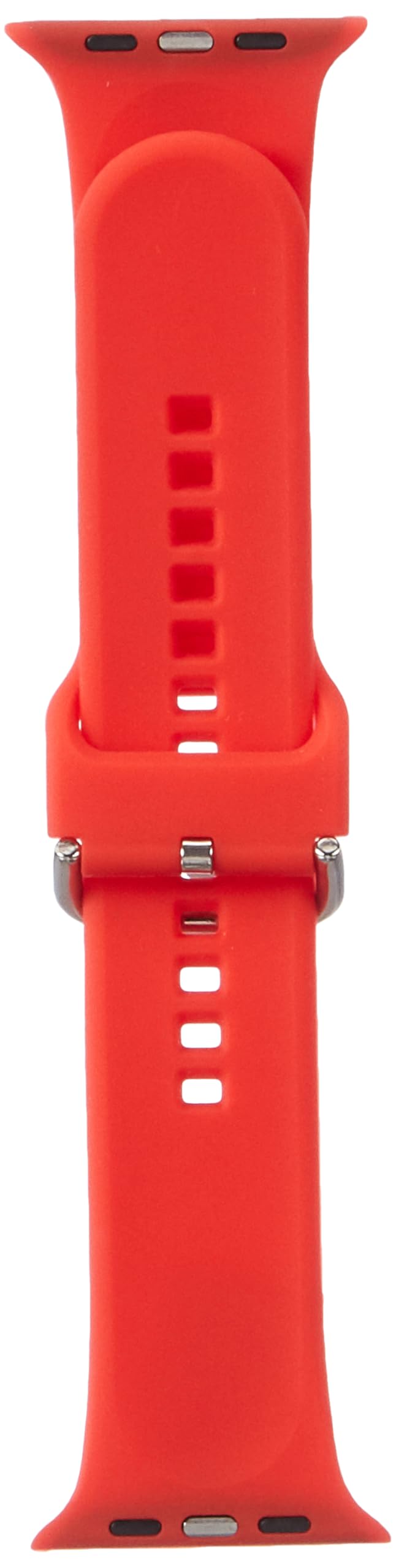 Printme 22 MM Smartwatch Belt, Band, Straps, Classic Buckle, Soft Comfortable, Compatible for Samsung Watch, Noise Colorfit, Boat, FIreboltt, Amazefit GT, [Universal Compatibility] (Red) - Image 2