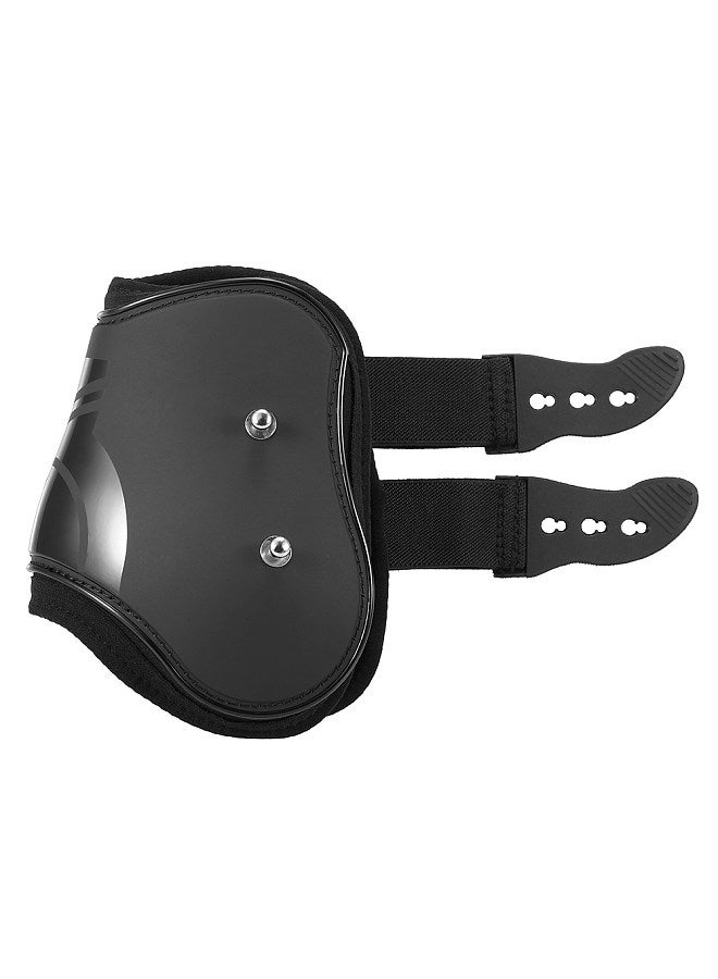Generic 4 PCS Front Hind Leg Boots Adjustable Horse Leg Boots Equine Front Hind Leg Guard Equestrian Tendon Protection Horse Hock Brace - Image 3