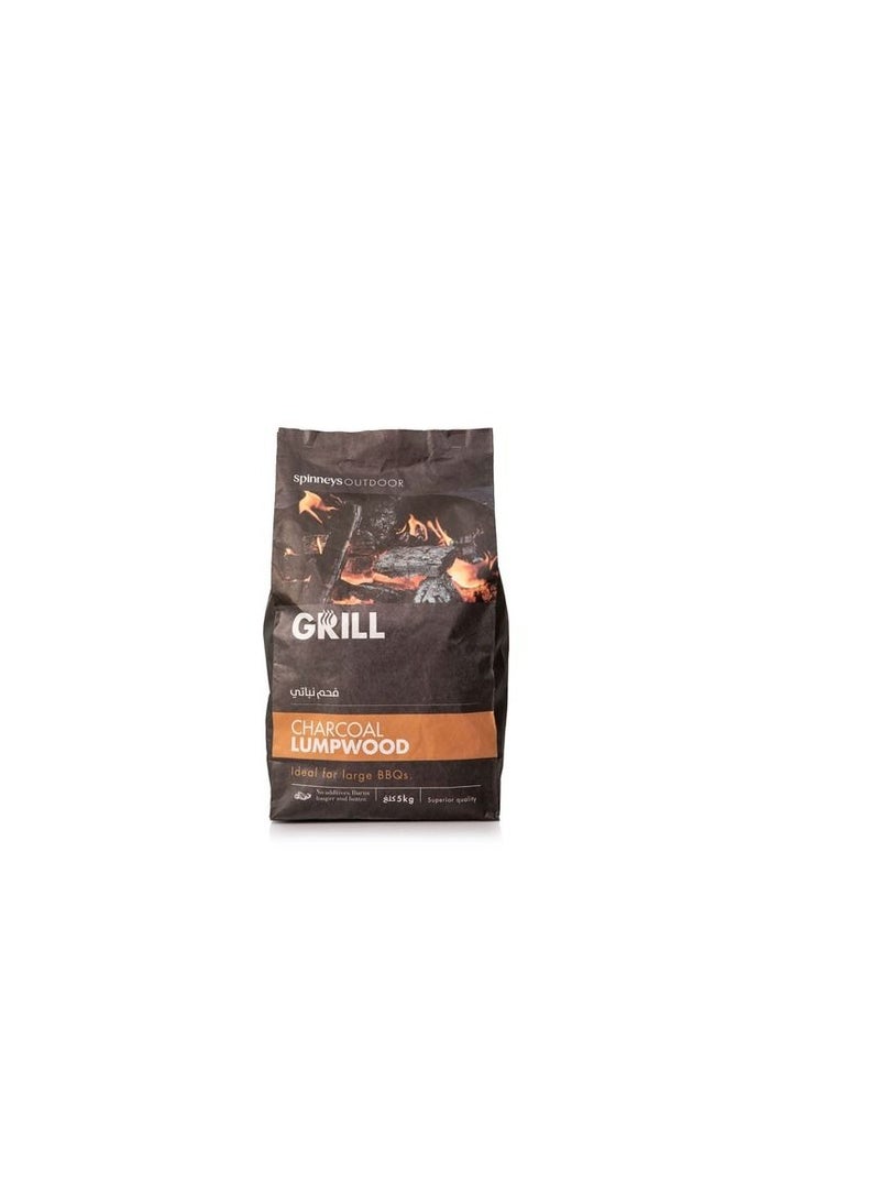 Spinneys Spinneys OUTDOOR Natural Charcoal Lumpwood 5kg - Image 2