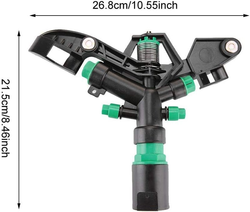 APPSTER Adjustable Telescopic Sprinkler 4 Nozzle Spray Head for Garden Irrigation Lawn Plant Watering Roof Cooling Sprinklers Sprayer (1inch Female Thread) (4 Nozzle Sprinkler) - Image 5