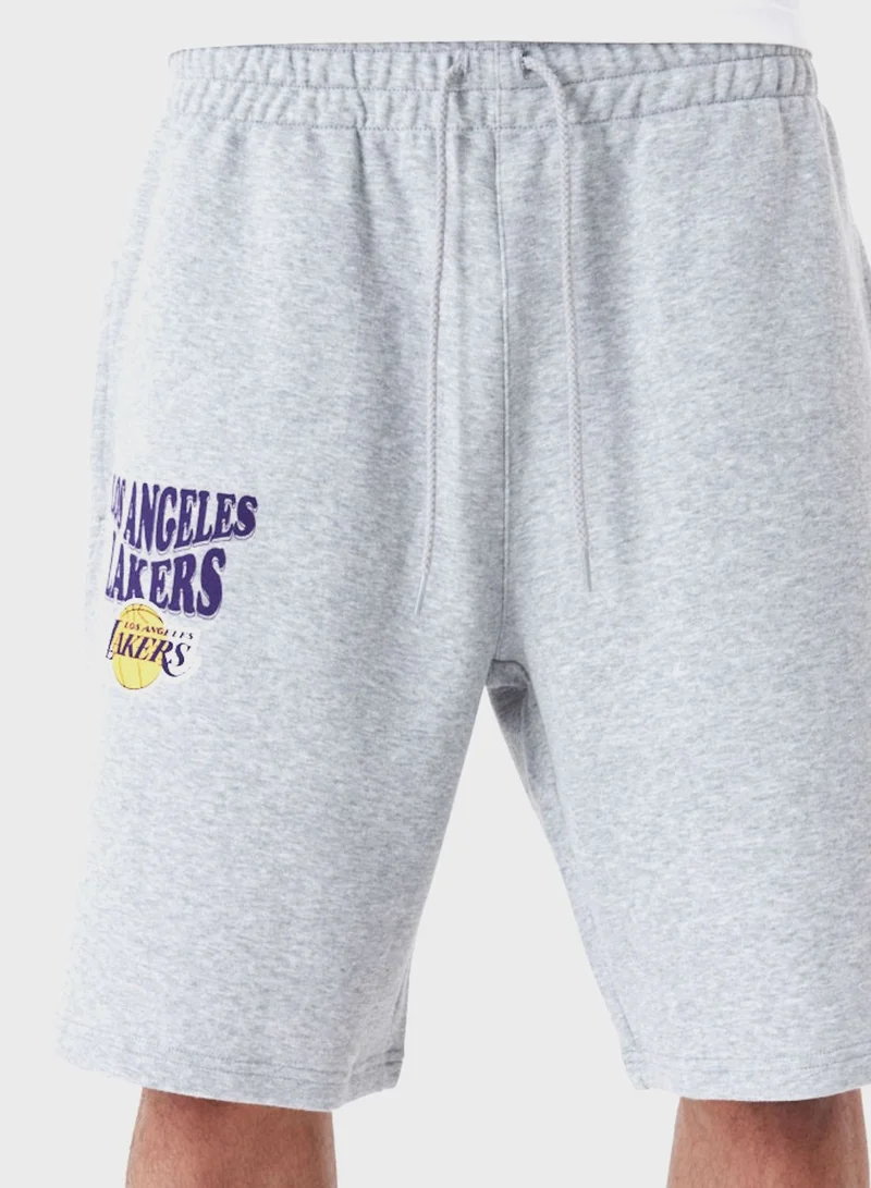 NEW ERA Los Angeles Lakers Oversized Shorts