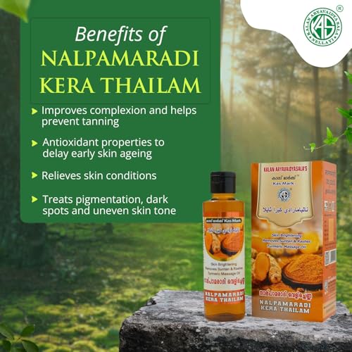 Kas Mark Kalan Aryavaidya Sala Nalpamaradi Kera Thailam 200ml - Image 4
