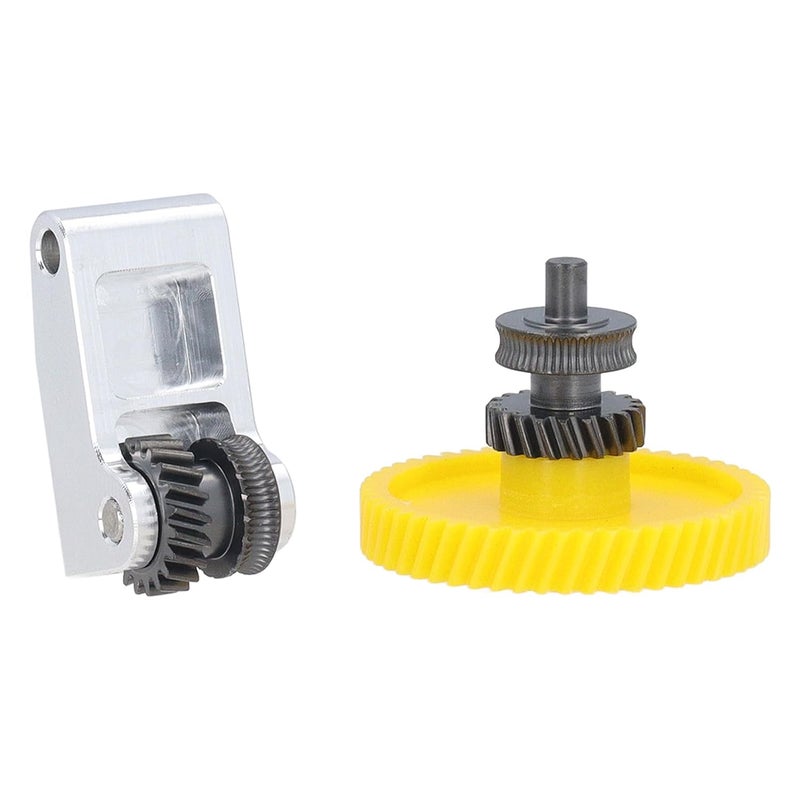 Hardened Steel Oblique Tooth Extruder Gear Handle Kit Upgrade for P1P 3D Printer 1 75mm Filament - Image 1