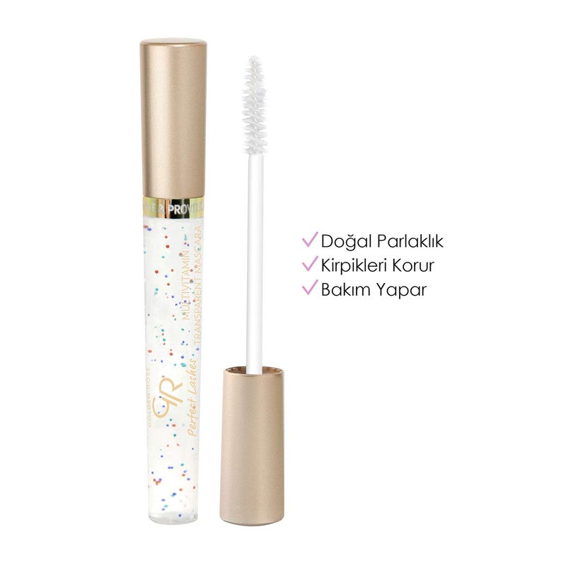 Golden Rose Perfect Lashes Multi-vitamin Transparent Mascara - Image 2