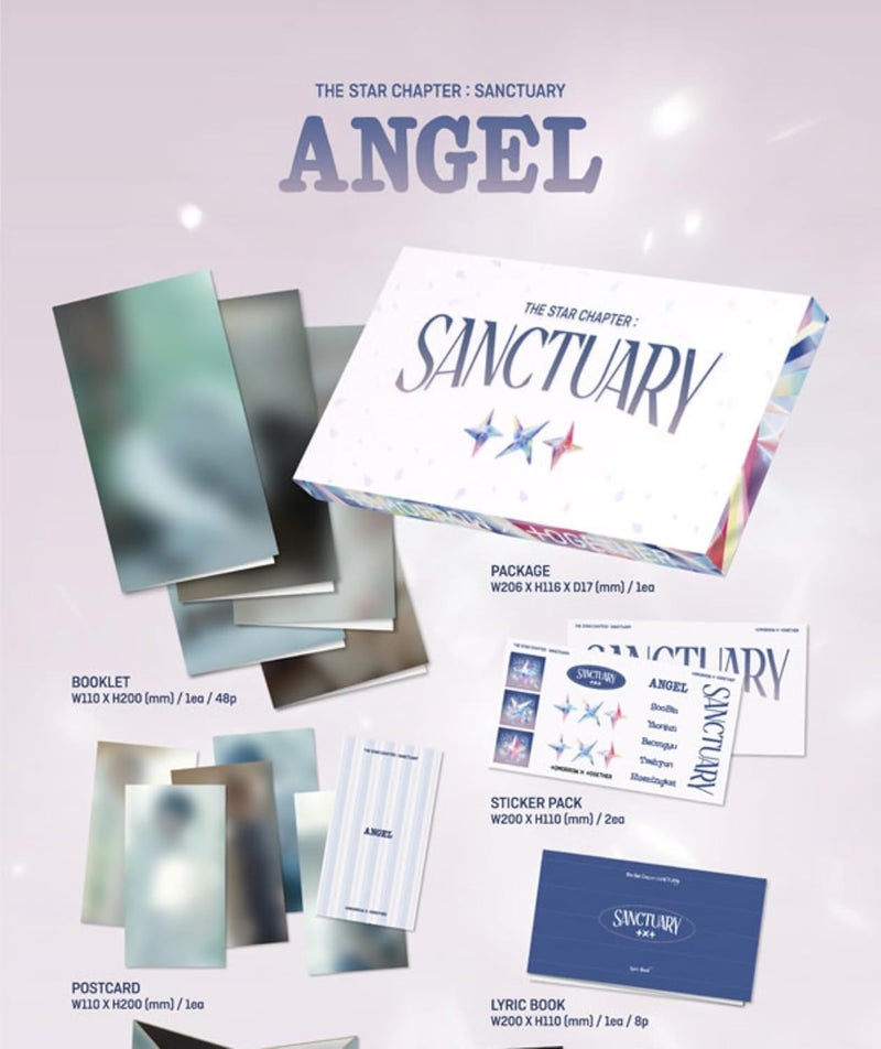 Koread ألبوم TOMORROW X TOGETHER (TXT) SANCTUARY - The Star Chapter (نسخة الملاك) - Image 3