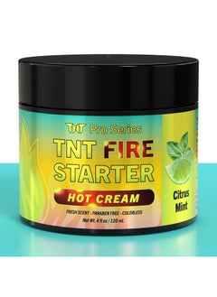 TNT Pro Series Tnt Firestarter Workout Enhancer Sweat Gel: Hot Cream For Tummy Belly Firming Sweet Scent Thigh & Arm Hot Sweat Cream: Exercise Thermogenic Cream For Men & Women Skin Tightening Heat Lotion  - Image 1