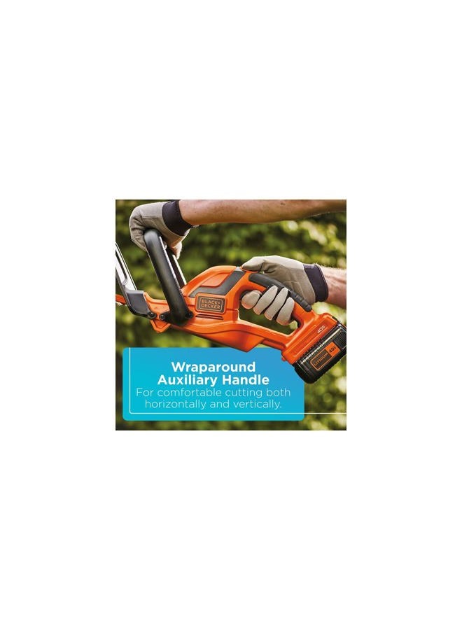 BLACK+DECKER 40V MAX Hedge Trimmer, 22IN (LHT2240C) - Image 5