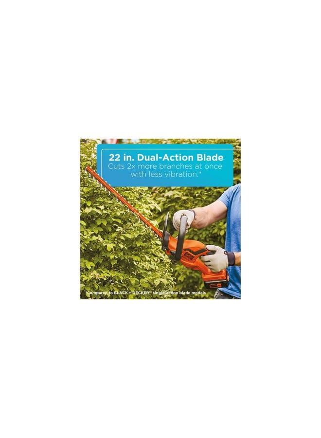 BLACK+DECKER 40V MAX Hedge Trimmer, 22IN (LHT2240C) - Image 4