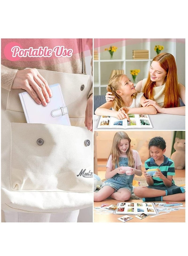 Arabest Pieces Of Moment Mini Book Album 256 Pockets Photo Album for Fujifilm Instax Mini 11 90 70 50S 26 25 9 8+ 8 7S Instant Camera Blue - Image 5