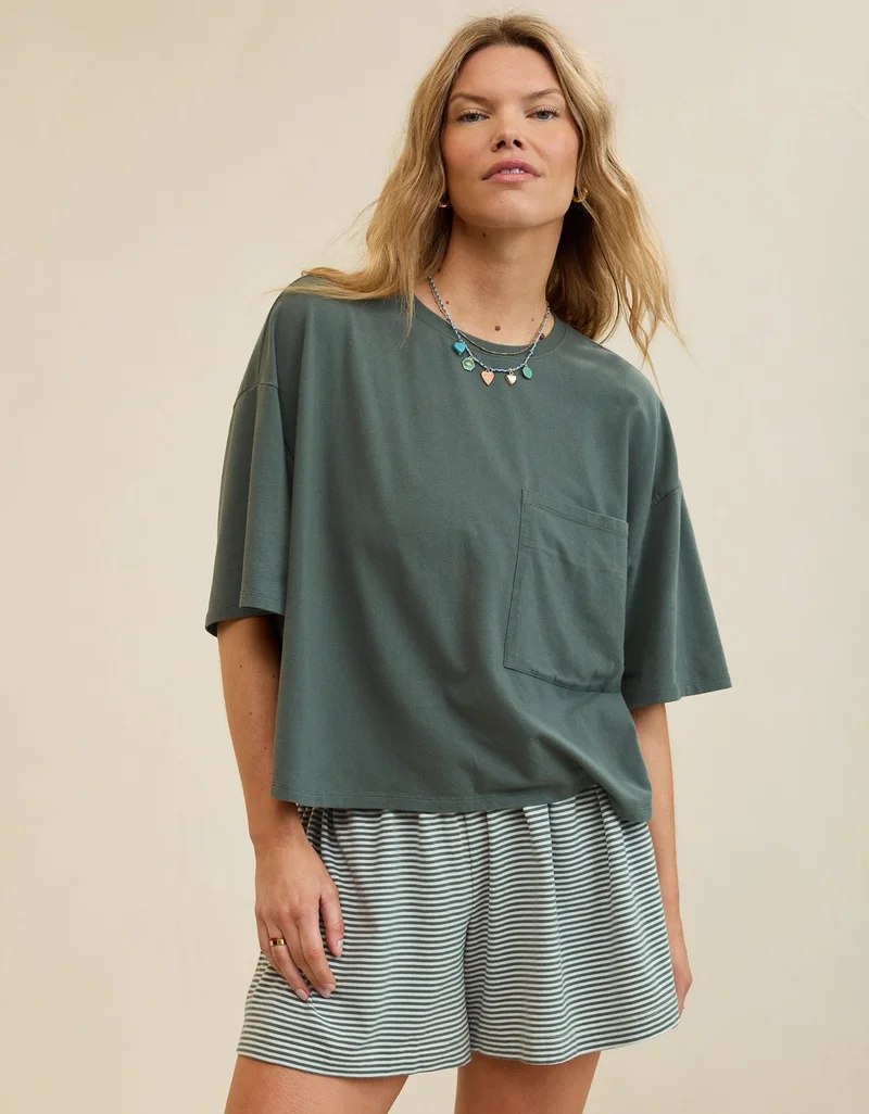 Aerie  Aerie Dream Jersey Short Sleeve T-Shirt for Women | Best Price UAE