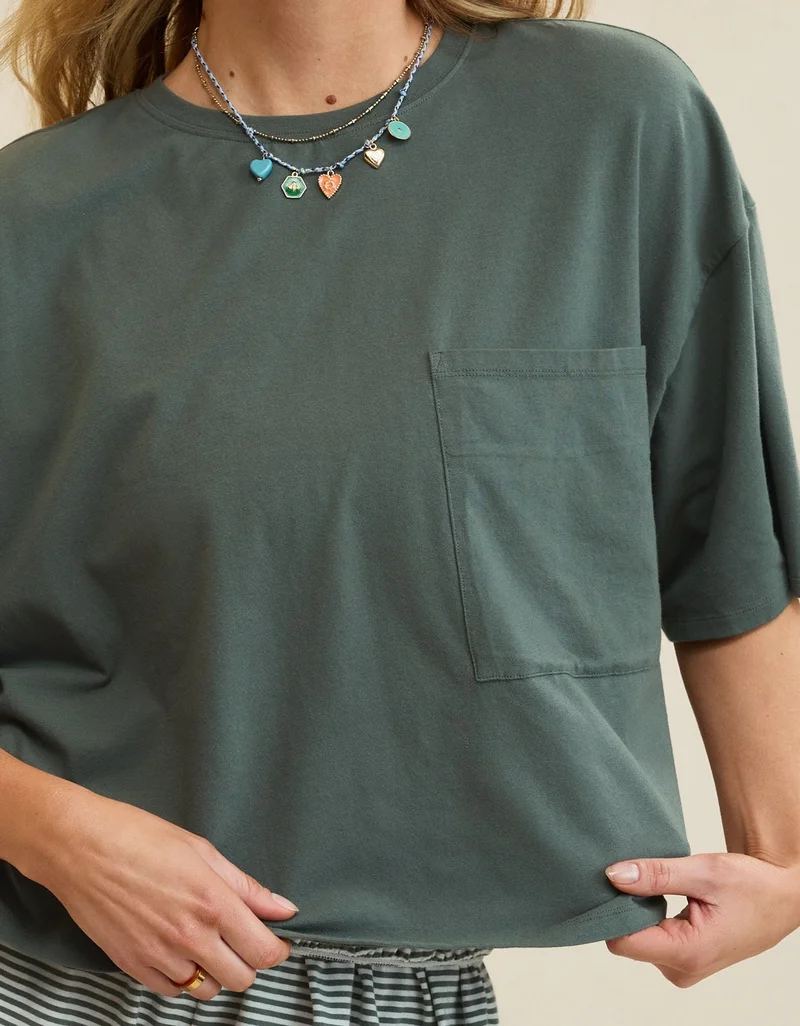 Aerie  Aerie Dream Jersey Short Sleeve T-Shirt for Women | Best Price UAE