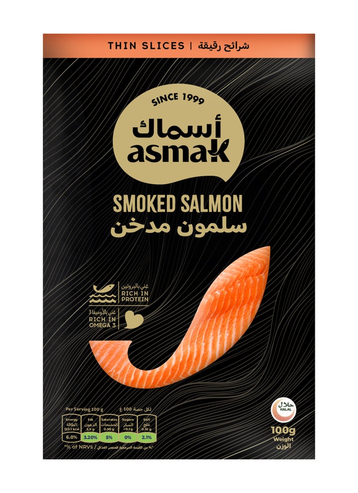 Salmon Smoked 100g