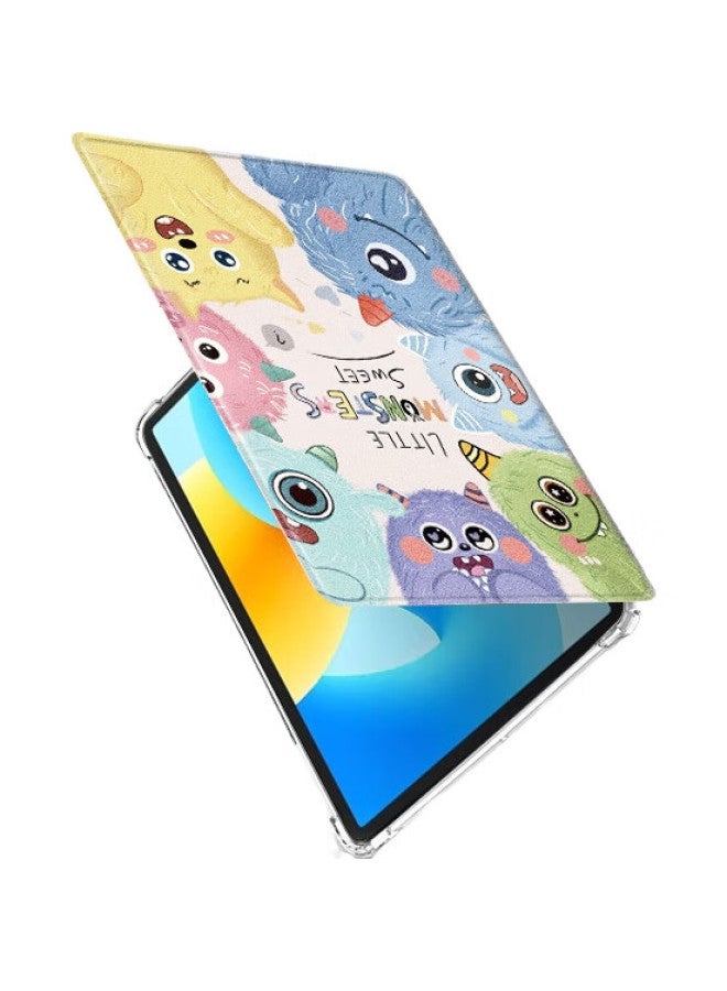Shell Sister Jiejiejie Suitable For Huawei Matepad 23 Protective Case, Universal 11.5-Inch Huawei Tablet Case, Creative Cartoon Painting, Full Coverage, Shockproof Tablet Cover - Image 2
