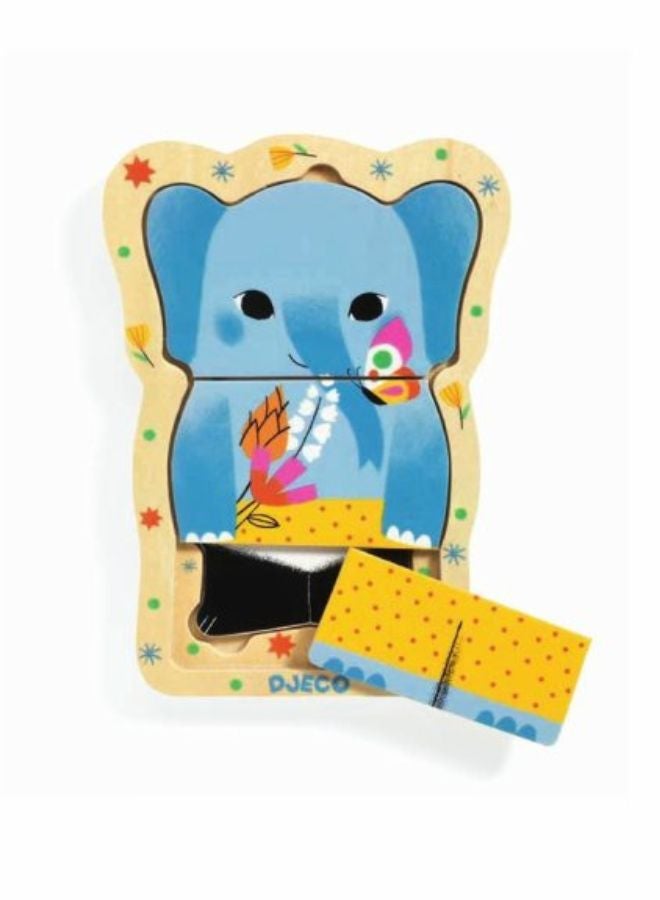 DJECO Lucky & Co Wooden Puzzle - Image 3