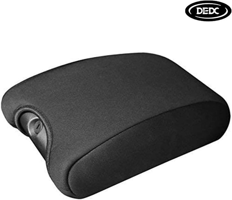 DEDC Neoprene Center Console Armrest Pad Cover for Jeep Wrangler JK Sahara Sport Rubicon X & Unlimited 2011-2017 Black - Image 3