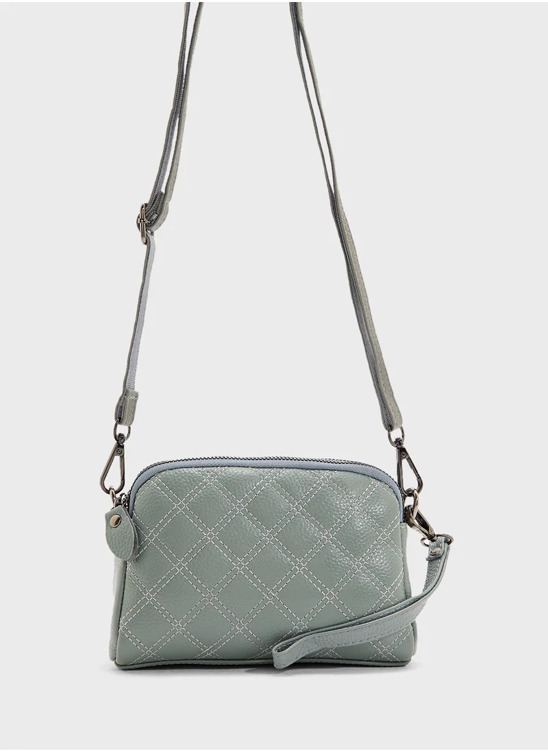 ELLA Quilted Classic Crossbody