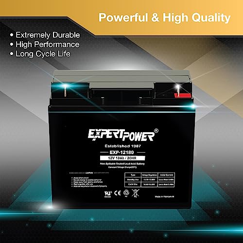 ExpertPower EXP12180 12V 18Ah Lead Acid Battery - Image 4