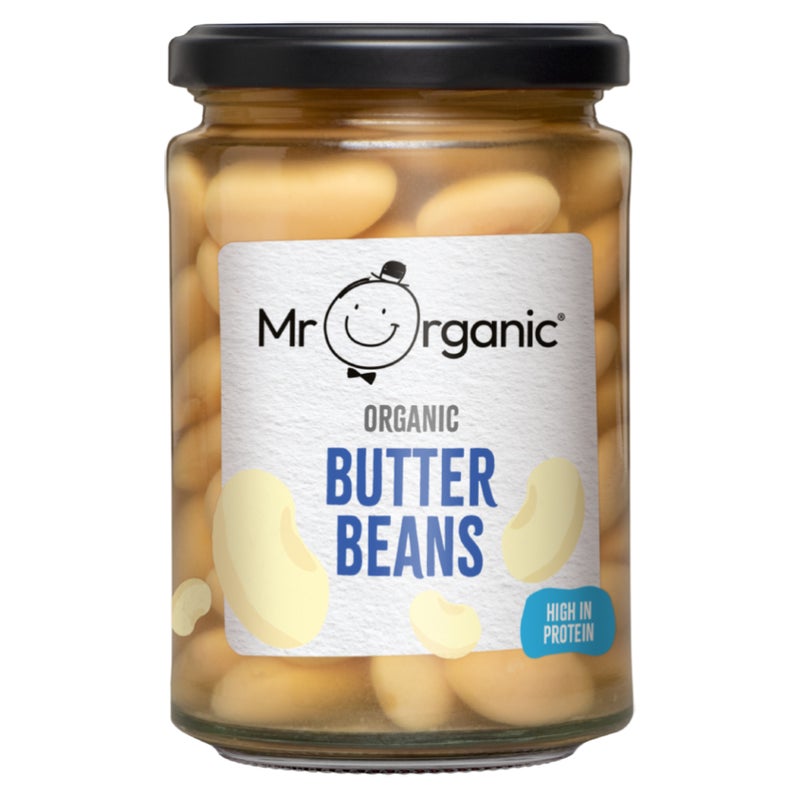 Mr organic Butter Beans, 350g, Italy - Image 4