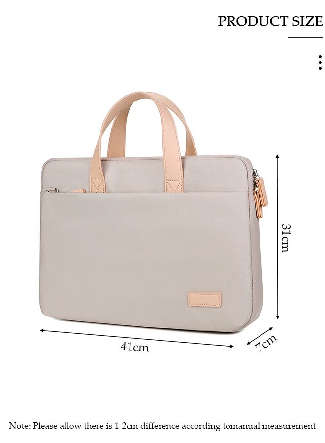 DUNISO 15.6 Inch Laptop Bag Lightweight Computer Bag Travel Business Briefcase Water Resistance Shoulder Messenger Bag for Men and Women Work Office - Image 2