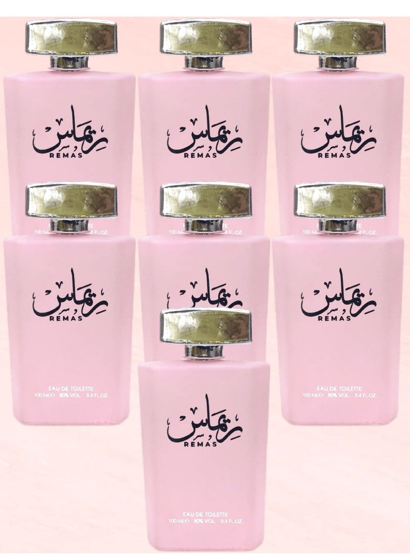 remas 7 Pieces Remas Perfume 100 Ml EDT - Image 1