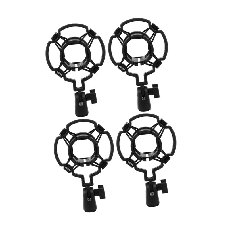4 Pack Microphone Shock Mount Anti Vibration Suspension Clip For Condenser Mic - Image 2